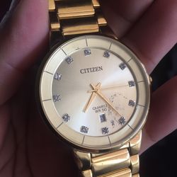 Citizen Gold Plated Watch