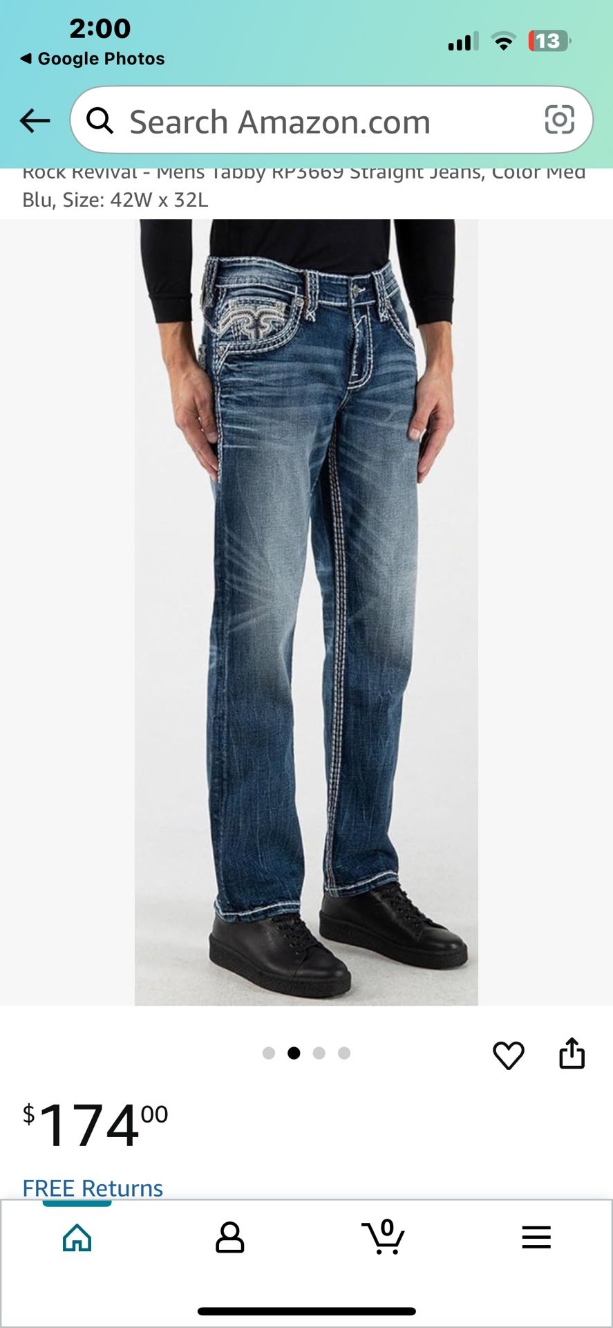 Rock Revival MENS Jeans