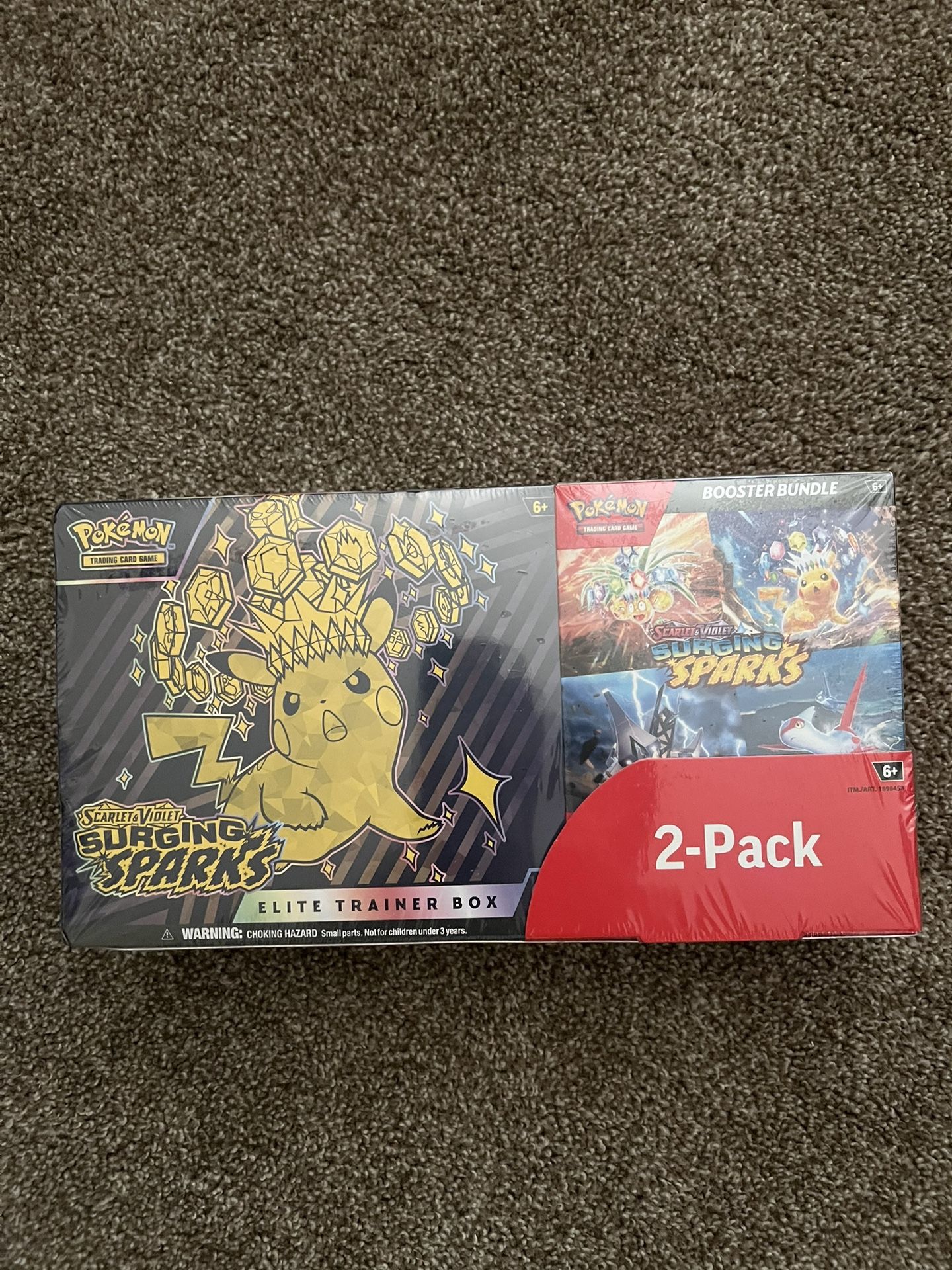 Pokémon Surging Sparks 2pack