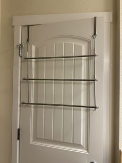 Moving Sale: 3-Tier Over-the-Door Towel Rack- Pick Up By This Weekend