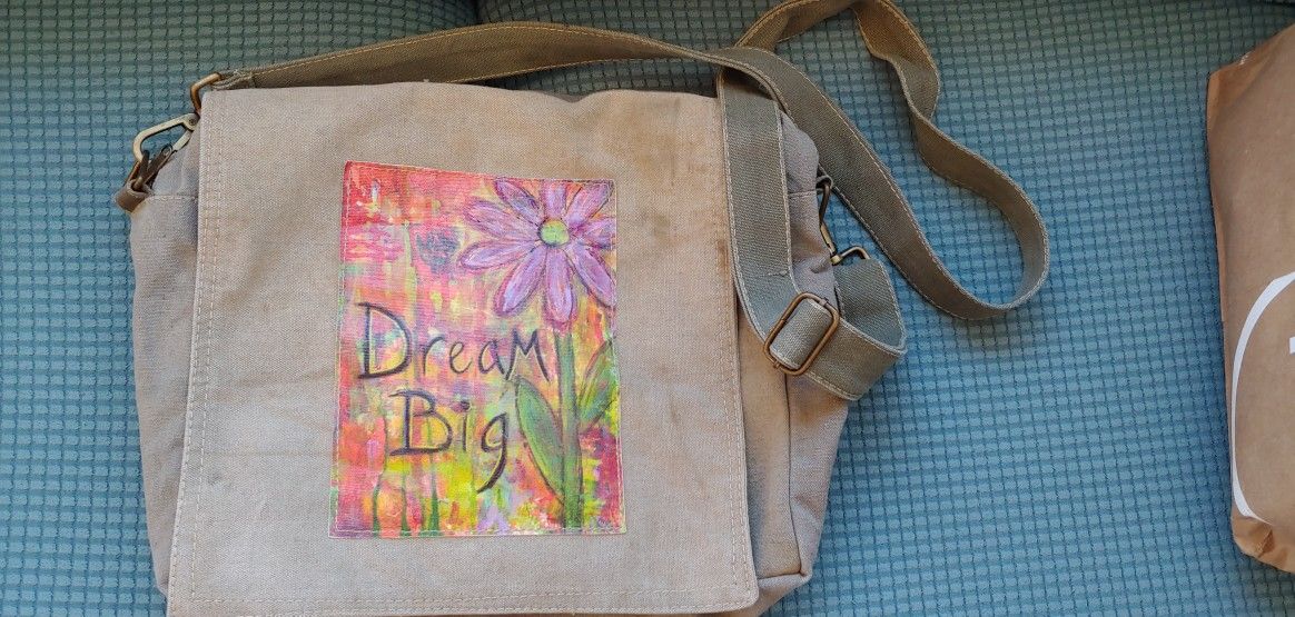 Canvas Messenger Bag