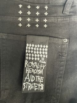 Ksubi Black Ripped Van Winkle Jeans 