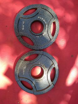 5 LBS Olympic Size Weights Plates!!