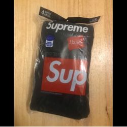 Supreme Black Boxers 