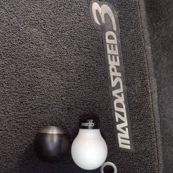 A Weighted Shift Knob And A Cobb Shift Knob For A Mazdaspeed 3