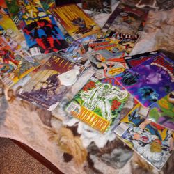 Old Comic Books Some Are From Late 70s&80s Most Have Never Been Opened  Wizard Wolverine Ralphsmart X-Men Punisher Wonder woman Black Kiss 
