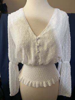Smock V Neck Blouse