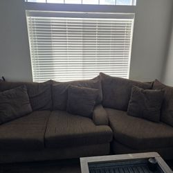 Brown Sectional Sofa