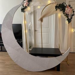 6ft Moon Backdrop for Events 