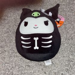 Hello Kitty, skeleton plushy