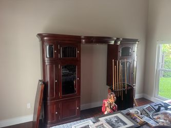 Vintage entertainment center