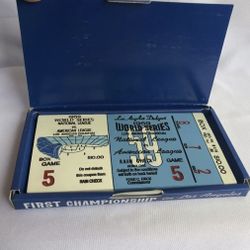 Trade Only A Dodgers Season Ticket Holder 1955 World Series Ticket