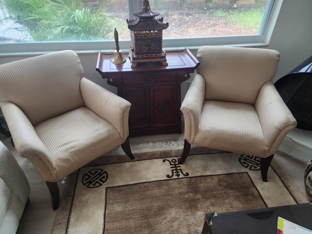 2 Very Stylish Side Chairs