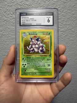 Pokemon Nidoking Base Set 2 11/130 Holo