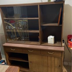 Retro Two Piece Cabinet