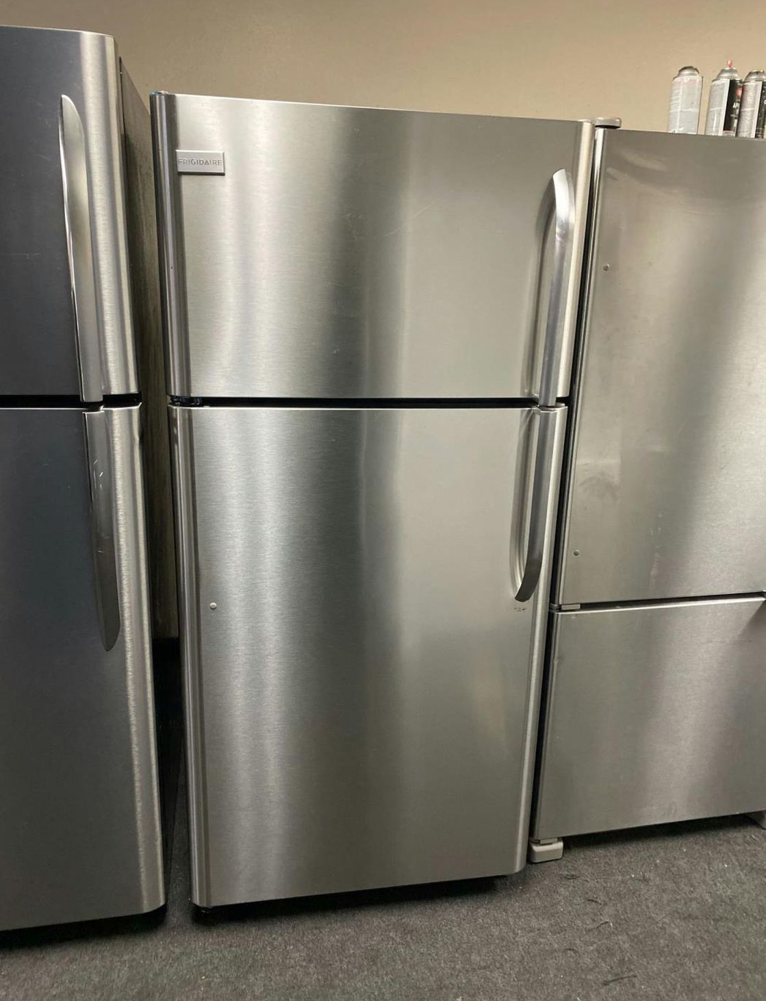 Frigidaire Top Mount Stainless Steel Fridge