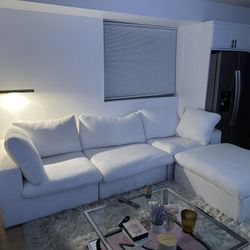 White Sectional Couch