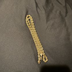 Gold 14k Rope Chain 