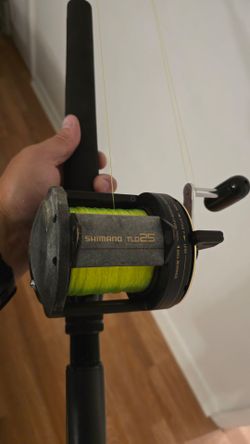 Shimano TLD 25 and Rod