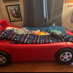 Little Tikes Race Car, Twin Bed Frame.