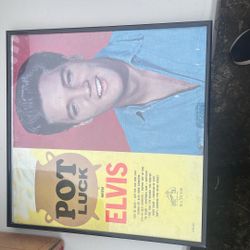 Elvis potluck vinyl