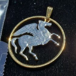 Choice Of Coin Pendant Jewelry GREECE Greek  Necklace 