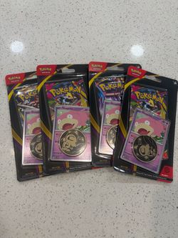 Pokemon TCG Pitch Black Slowpoke Blister Sealed Promo Coin