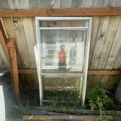 Old aluminum windows - free!