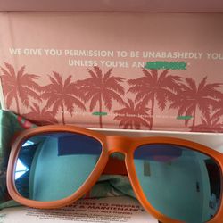 Goodr "Donkey Goggles" Orange Shades