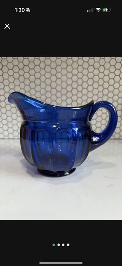 Vintage Glass Pitcher