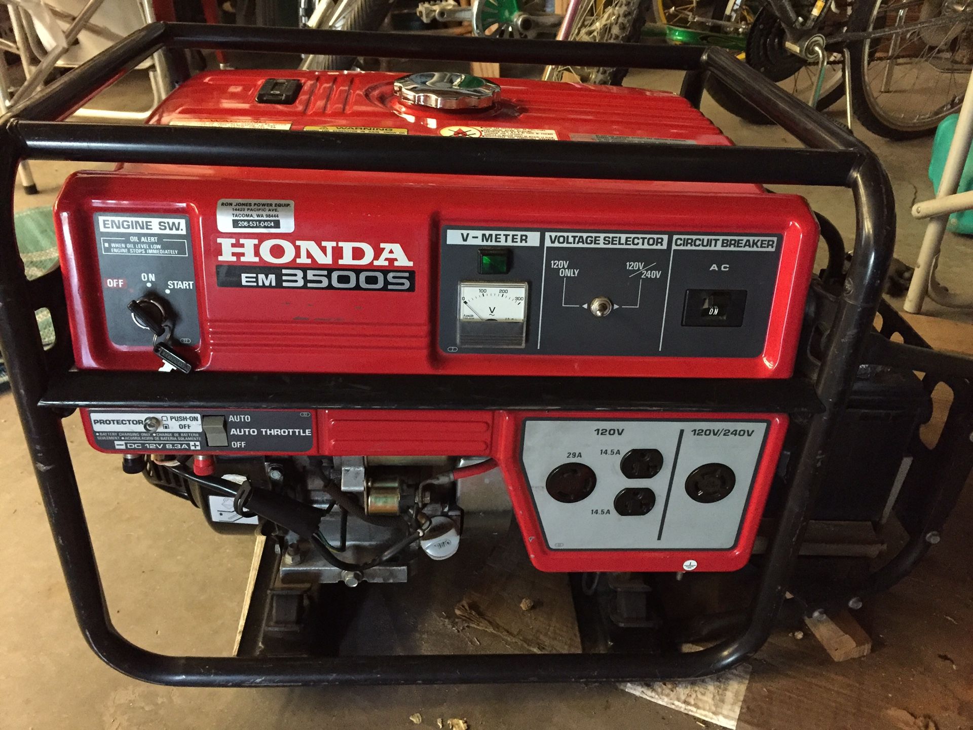 Honda EM 3500 S generator for Sale in Soap Lake, WA OfferUp
