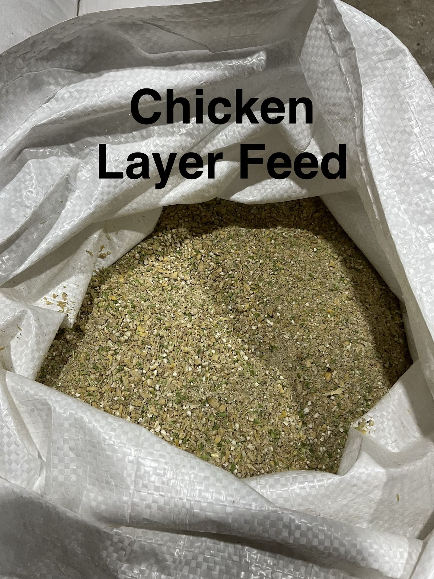 Chicken Layer Feed NON-GMO Grain
