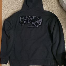 vans half cab hoodie large 
