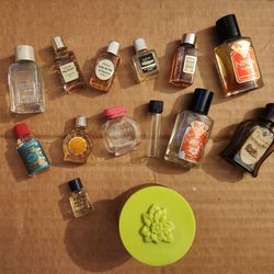 Lot of Assorted Vintage Mini Parfum/Perfume Bottles-Avon, Estée Lauder, Ninja, etc.