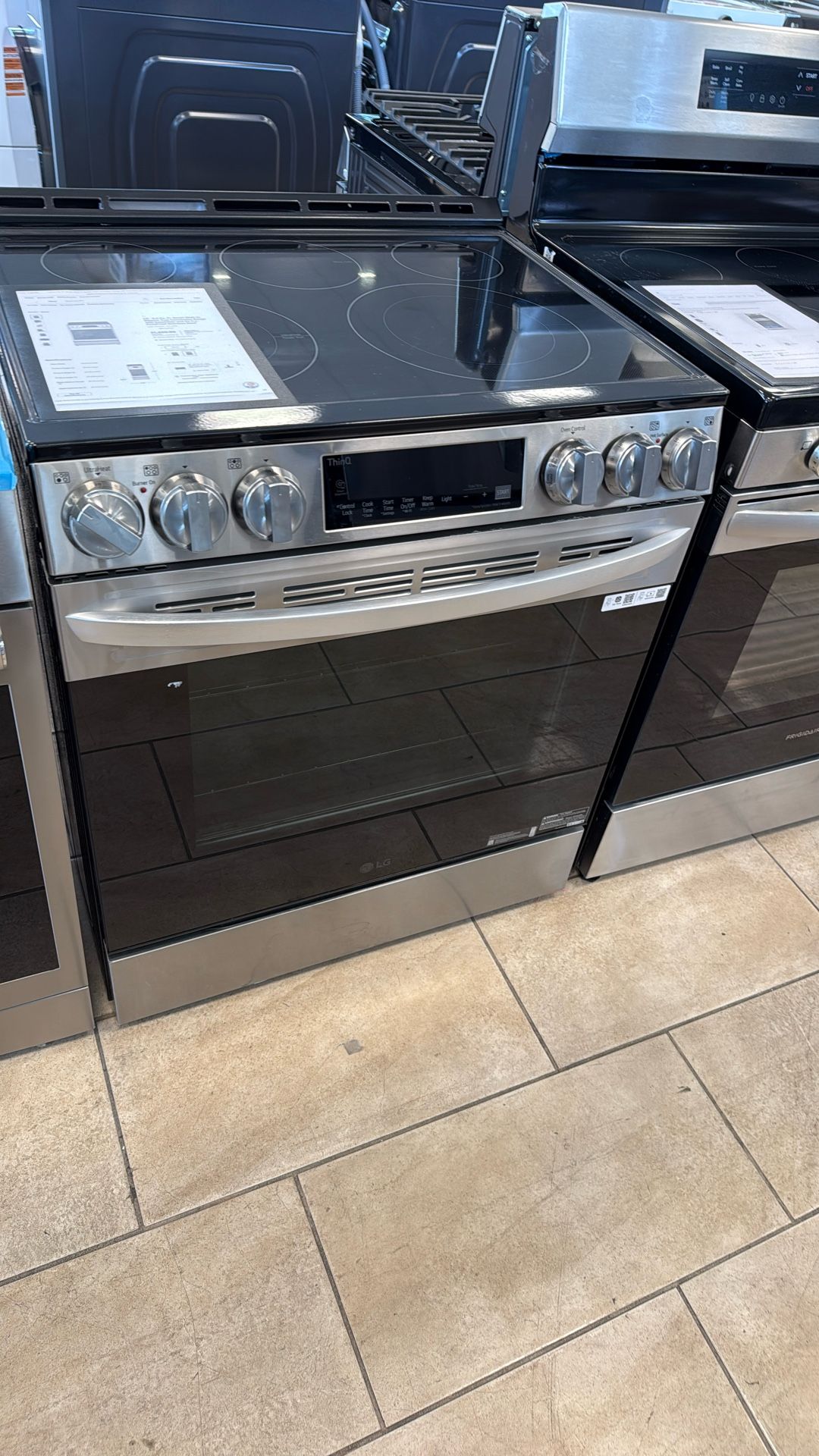 Electric Range LG Thin Q 