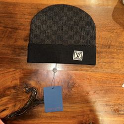 Louis Vuitton Black Beanie 