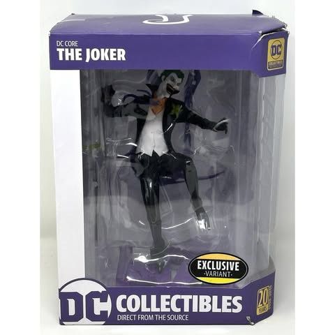 RARE 2018 DC Core The Joker DC Collectibles Amazon Exclusive Variant Statue