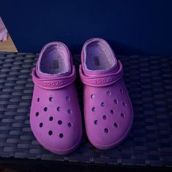 Pink Crocs