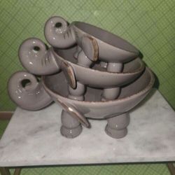 Circular Elephant figurine