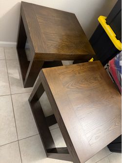 Wood Side Tables