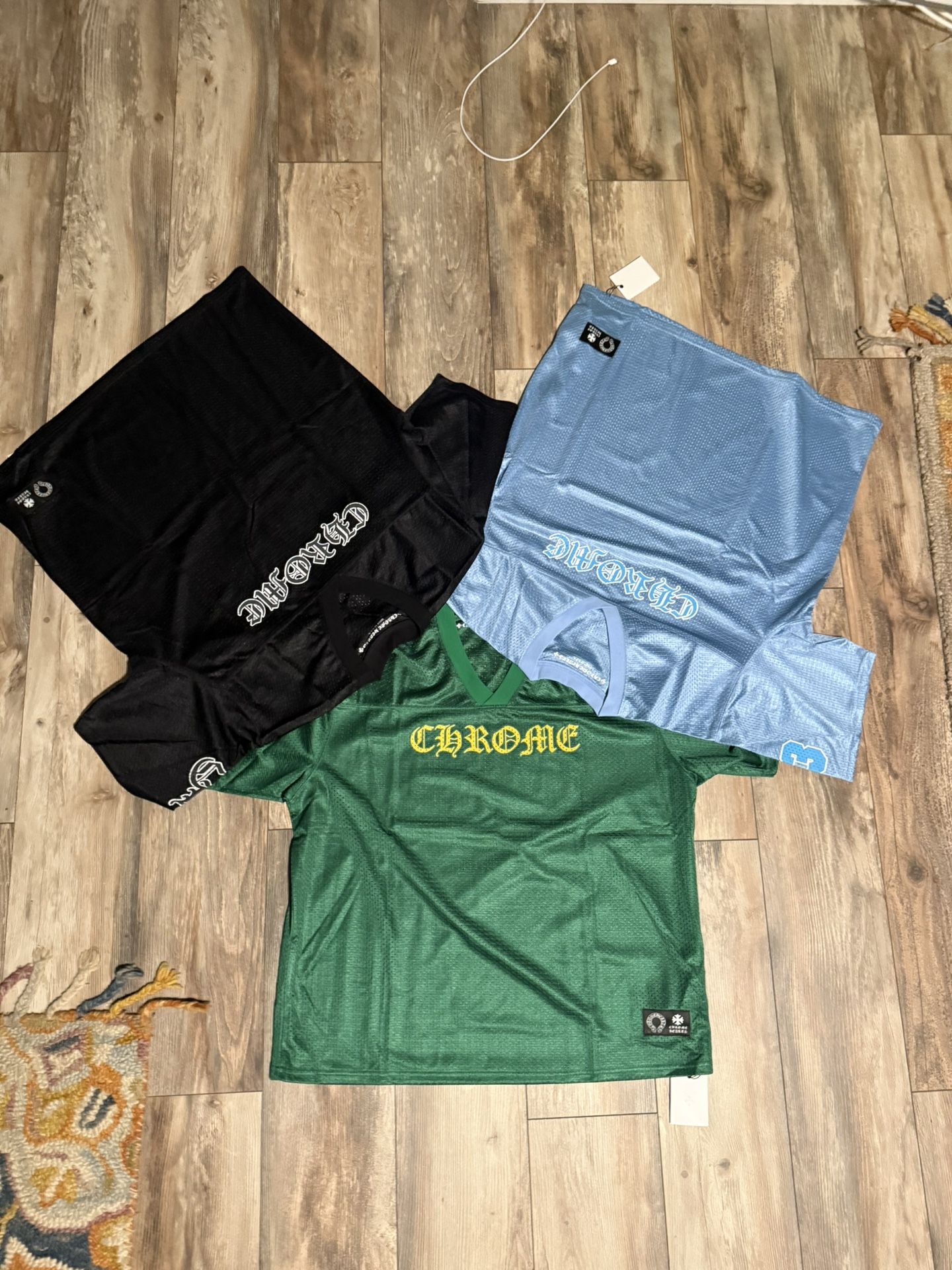 Chrome Heart Short Sleeve Mesh Jersey
