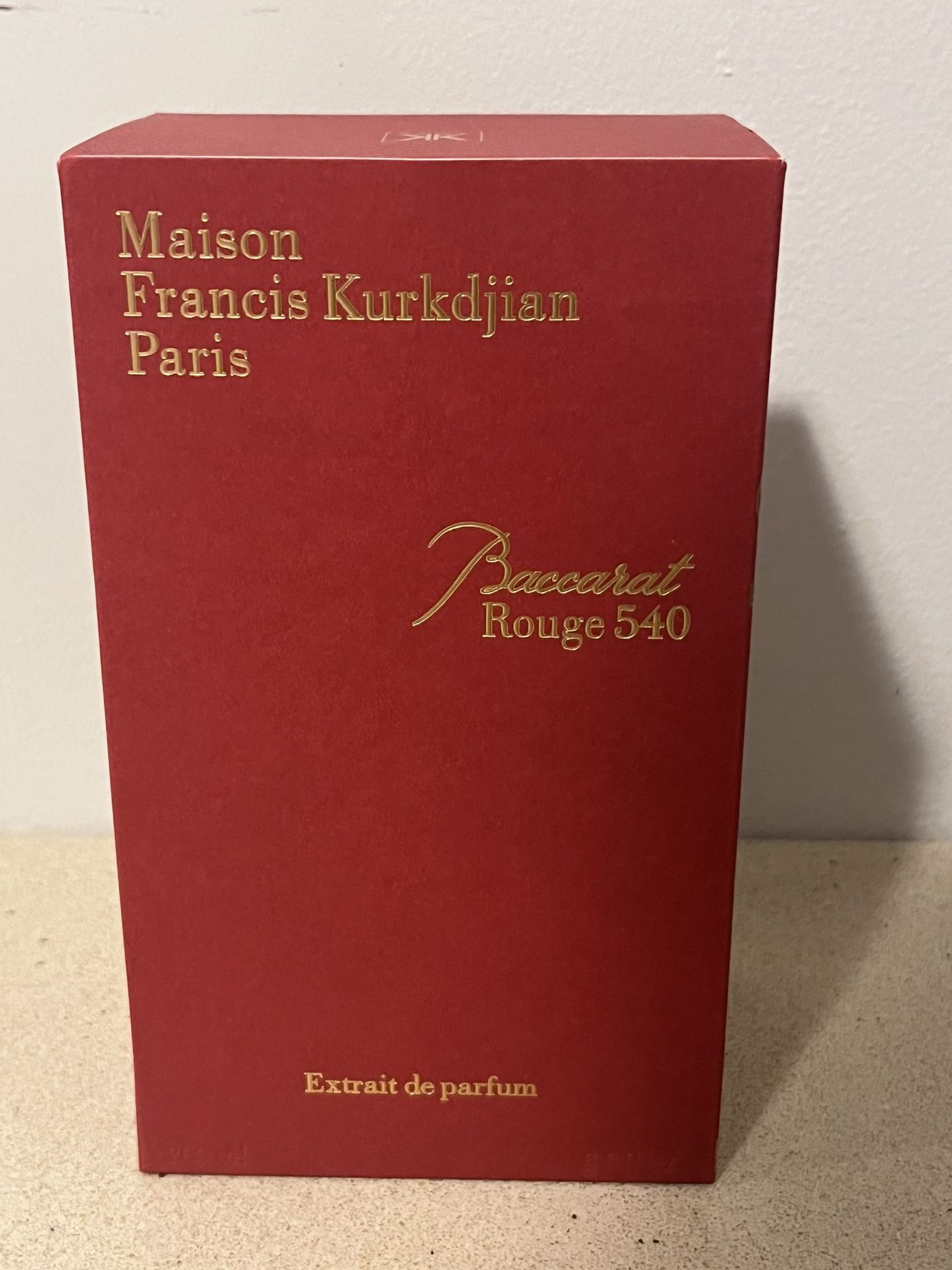 Baccarat Rouge 540 “200 ml” (Used Once)