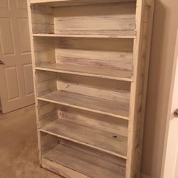 Bookshelf Solid Wood