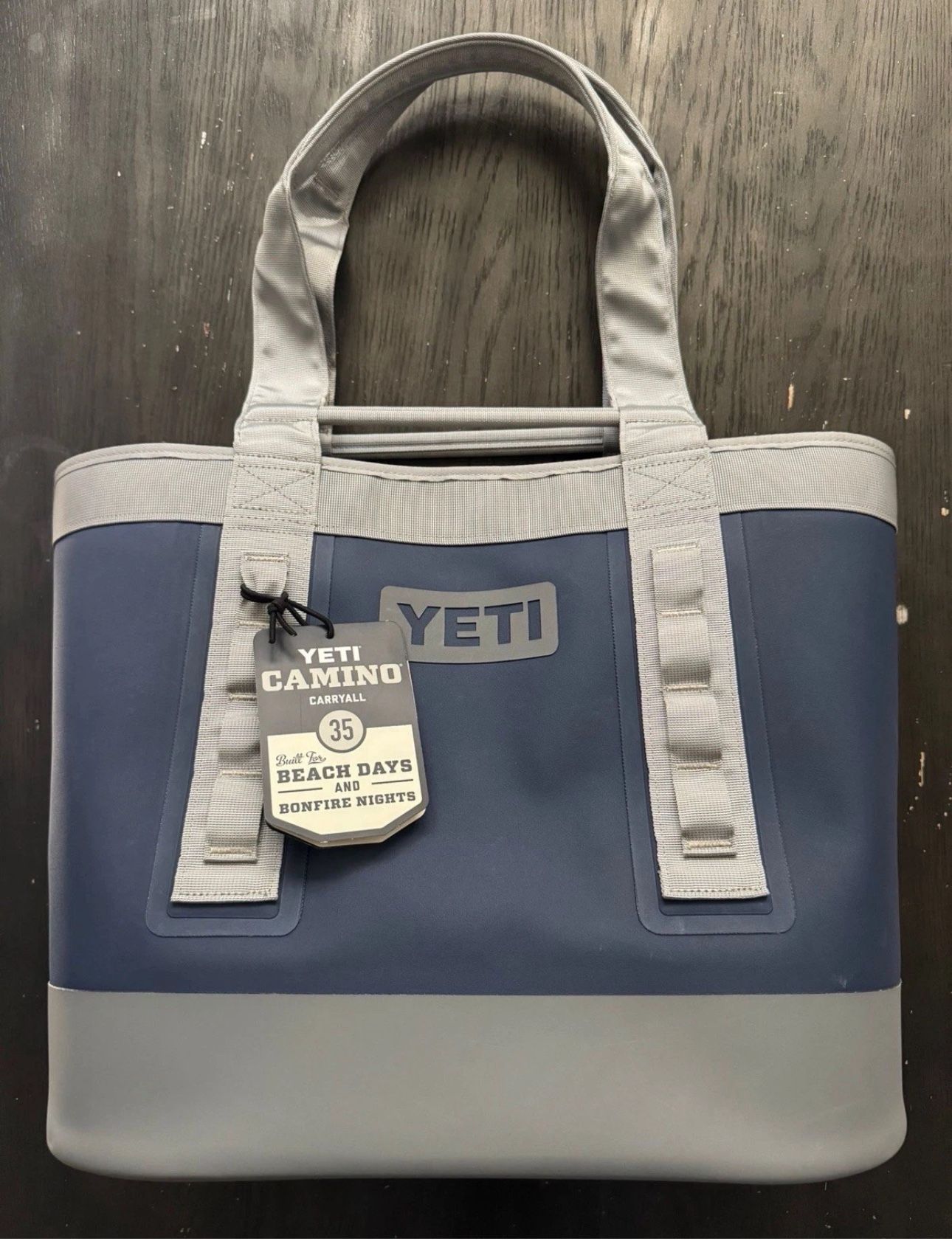 New YETI Camino 35 Carryall 2.0 Tote Bag Navy Model CAMINO35