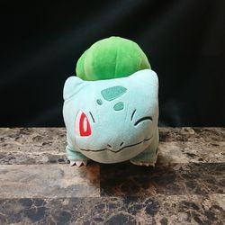 Pokémon Bulbasaur Plush 8" 2020 WCT Green Stuffed Animal Toy Kanto Region