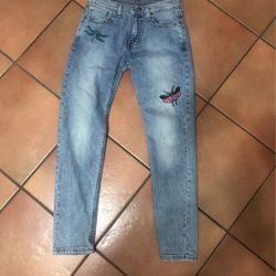 Levi’s 512  Butterflies