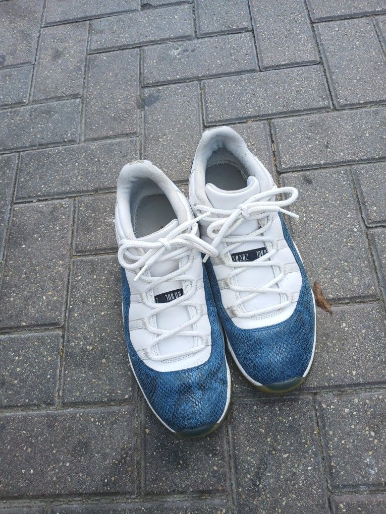 Jordan's Foux Snake Skin Leather