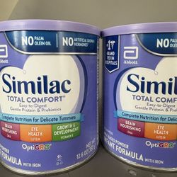 Similac Total Comfort 12.6oz Cans  x4