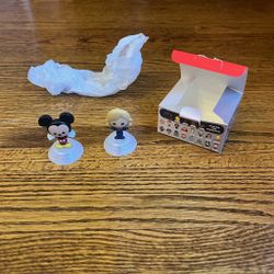 Disney 100 celebration/McDonald’s happy meal toys Mickey Mouse + Captain Marvel