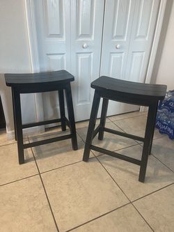 Black Bar stools